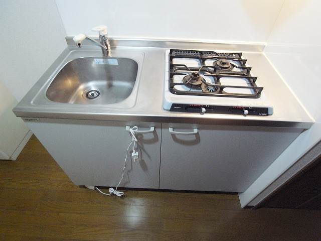 2口コンロでたくさんの料理を作れますね