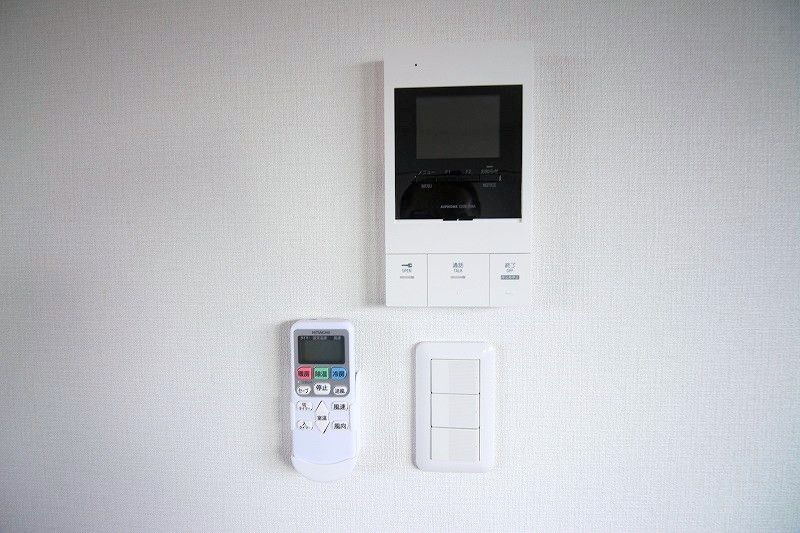 モニター付きで安心ですね。