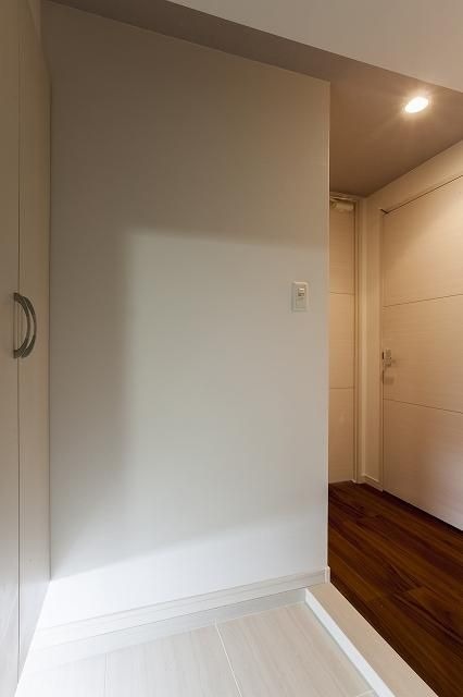 玄関はこんな感じです。