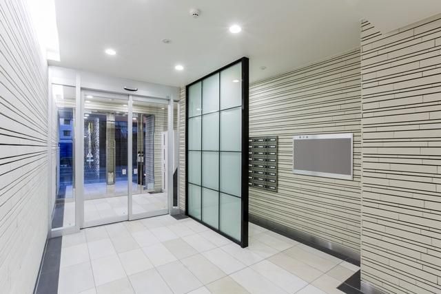 オシャレなエントランスです。