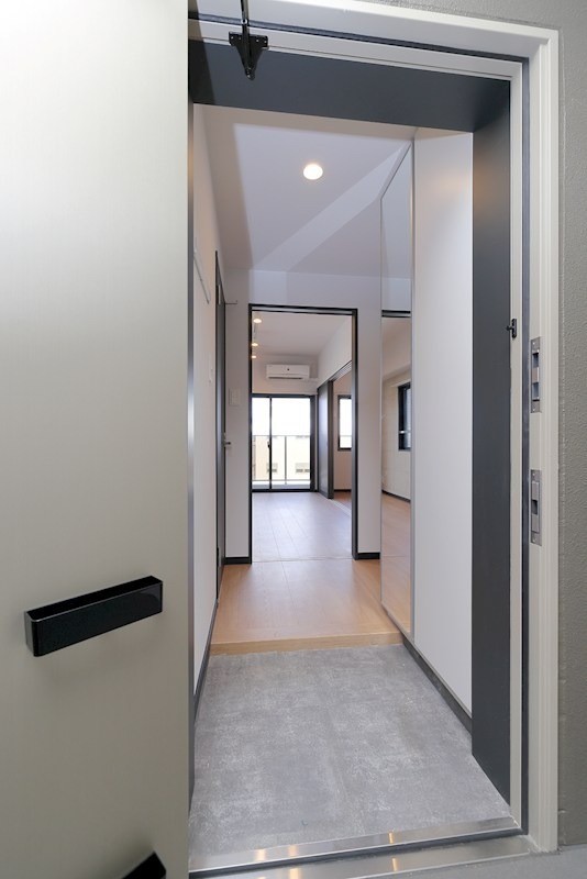 解放感ある玄関ですね