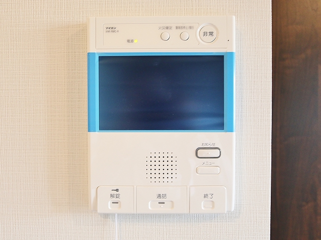 来客の方の顔が見えるのは安心です