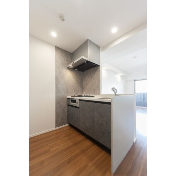 綺麗なキッチンで料理がはかどりますね