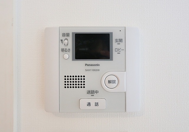 安心のモニターフォン付きです