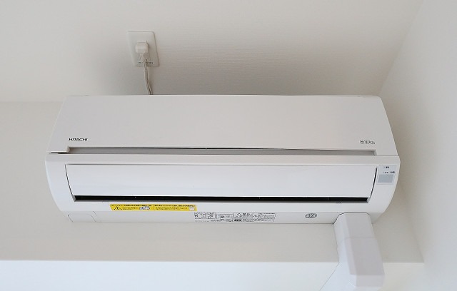 エアコン完備で年中快適に過ごせます