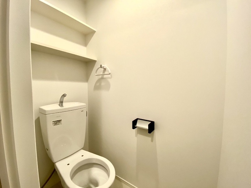 温水洗浄便座付きです