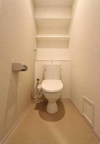 清潔感のあるお手洗いですね