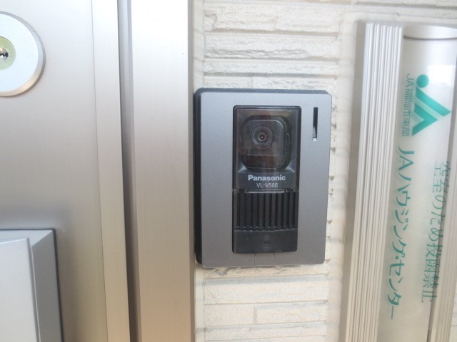 モニタ付きで来客時も安心