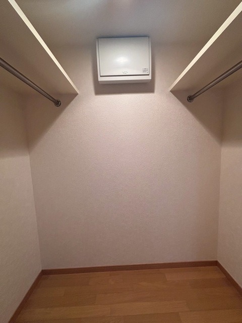 おしゃれが楽しくなるウォークインクローゼット