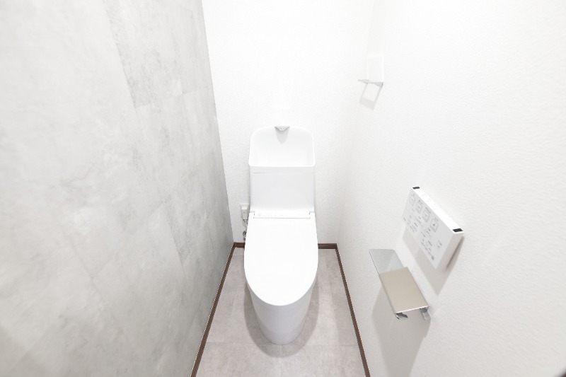 清潔感のあるトイレです