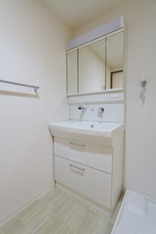 朝の身支度はこちらで