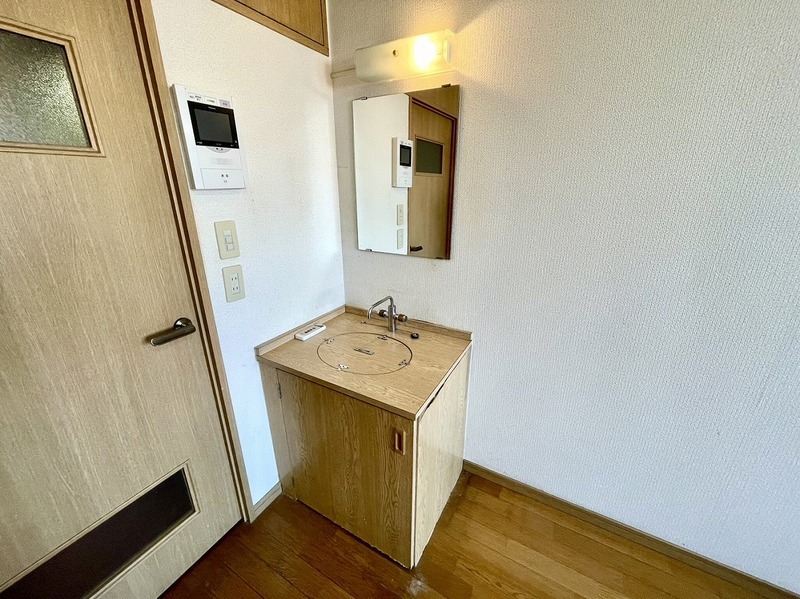 朝の支度はこちらです。