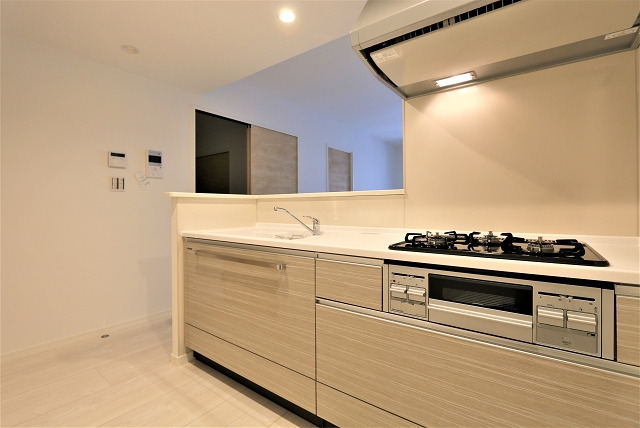 ハイグレードキッチンで料理もはかどりますね