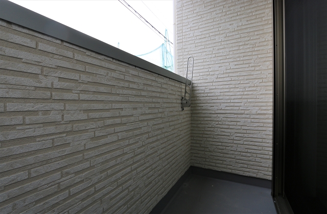 日当たり良好のバルコニーです