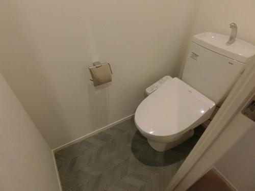 温水洗浄便座付きです