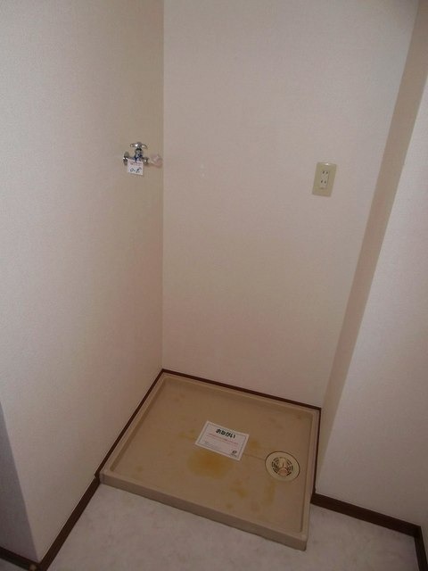 室内洗濯機置き場完備。