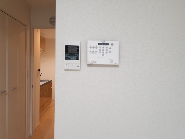 ホームセキュリティー完備。