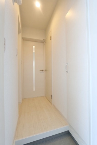 開放感のある玄関ですね