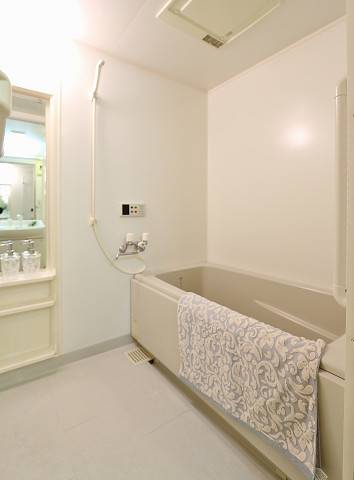 一日の疲れを流しましょう。