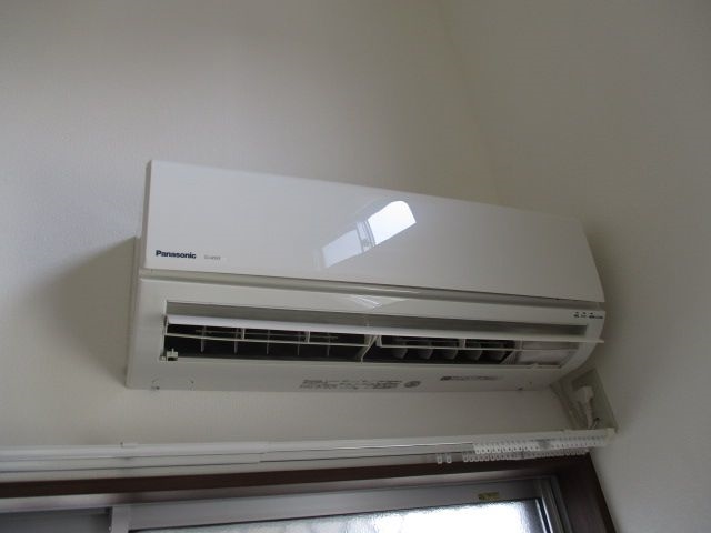 エアコンで年中快適に過ごせます