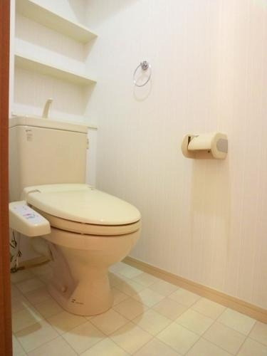 温水洗浄便座付きです