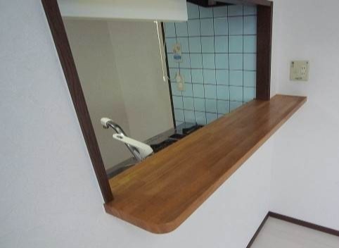 便利なカウンター付き