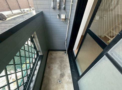 日当たり良好なバルコニーです