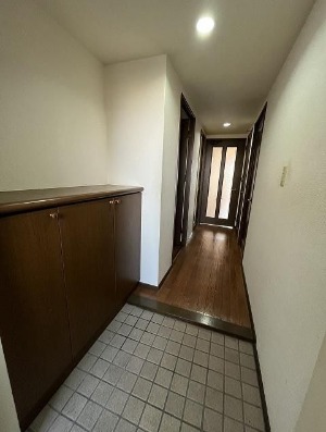 開放感のある玄関ですね