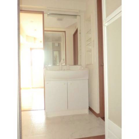 朝の支度はこちらで