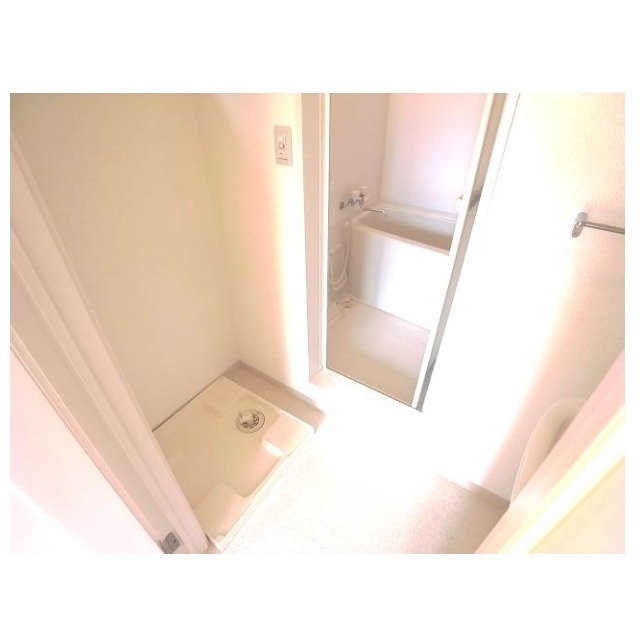 室内洗濯機置場で安心