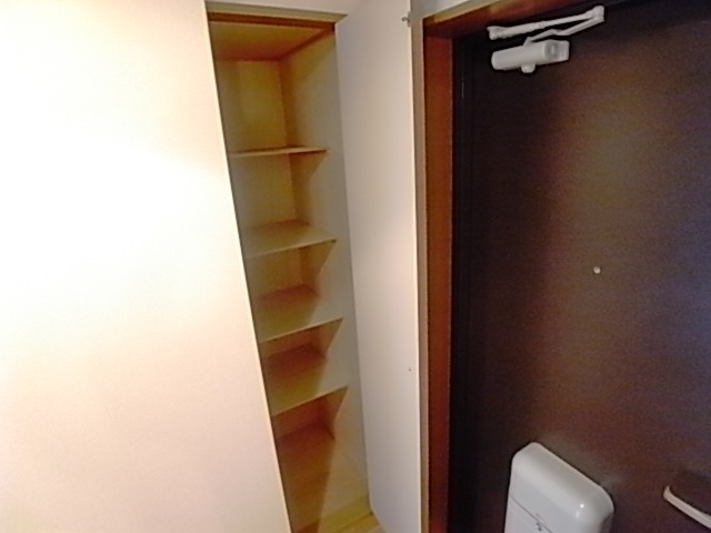 玄関収納もございます。