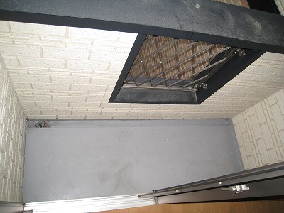 洗濯物はこちらへどうぞ。