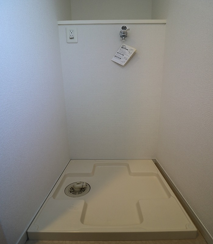 洗濯機は室内に置くことができます。