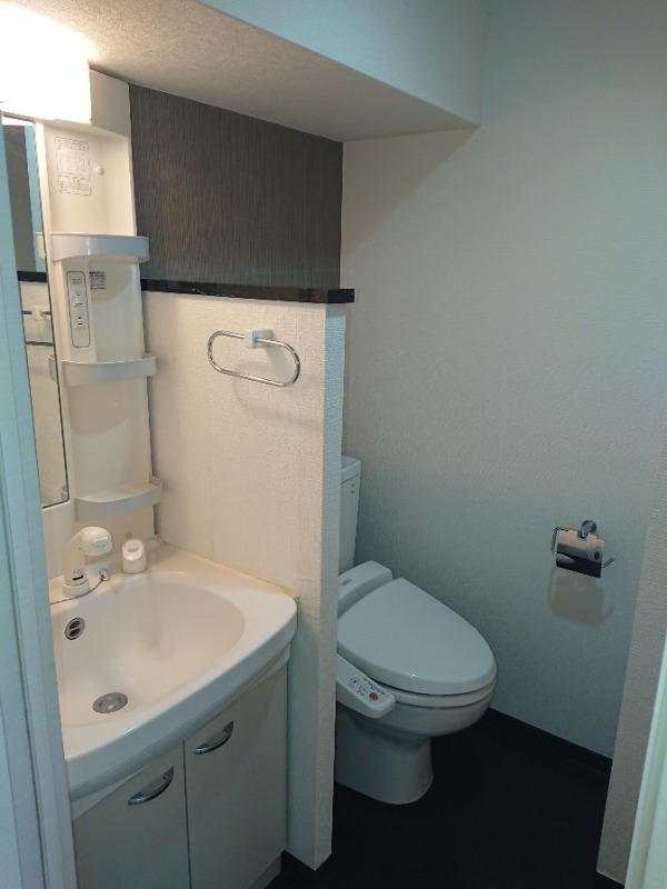 温水洗浄便座付きです