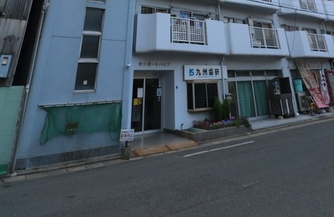 ゴミ捨て場はこちらです。