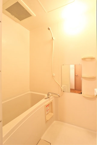 落ち着いた雰囲気の浴室です