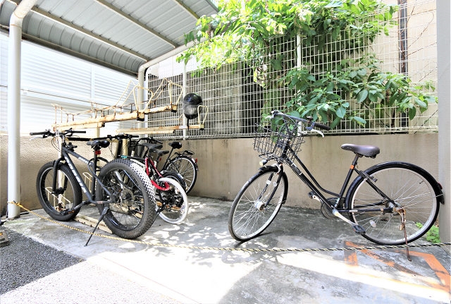 駐輪場付きです