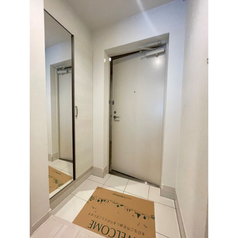 綺麗な玄関でお出迎えします。