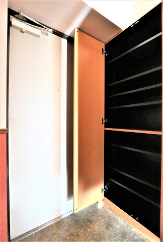 たくさんの靴が入りますね