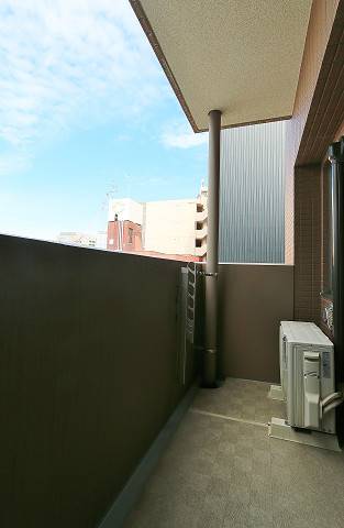 日当たりの良いベランダ