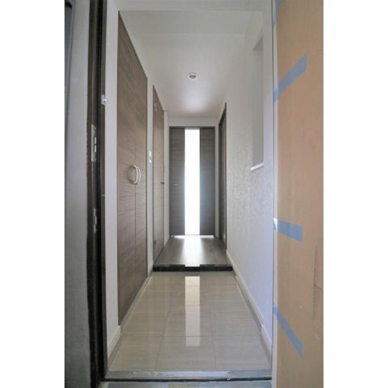 開放感のある玄関ですね