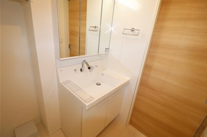 朝の支度はこちらです。