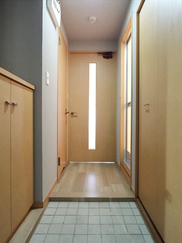 解放感ある玄関ですね