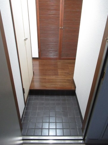玄関からはこんな感じです