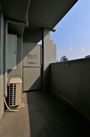 日当たり良好なバルコニー