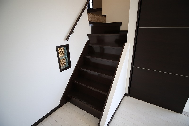 階段付きロフトで安心です