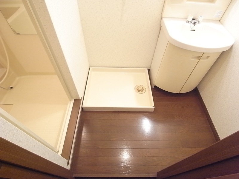 洗濯機も置けます。