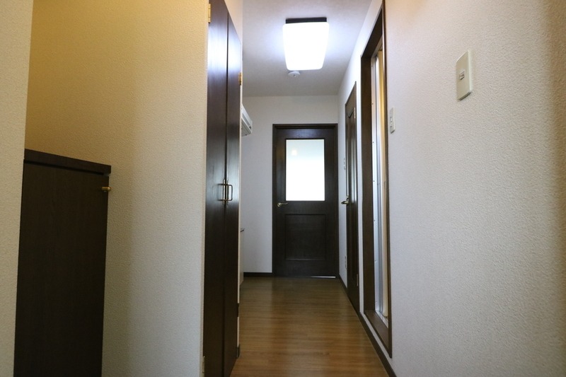 玄関からの景色です。