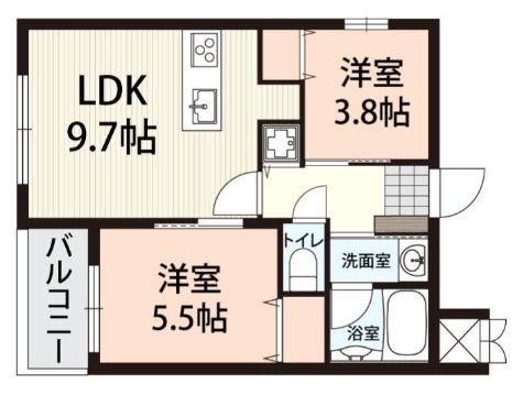 間取や内装は現状を優先します