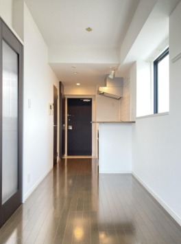 明るいリビングです。